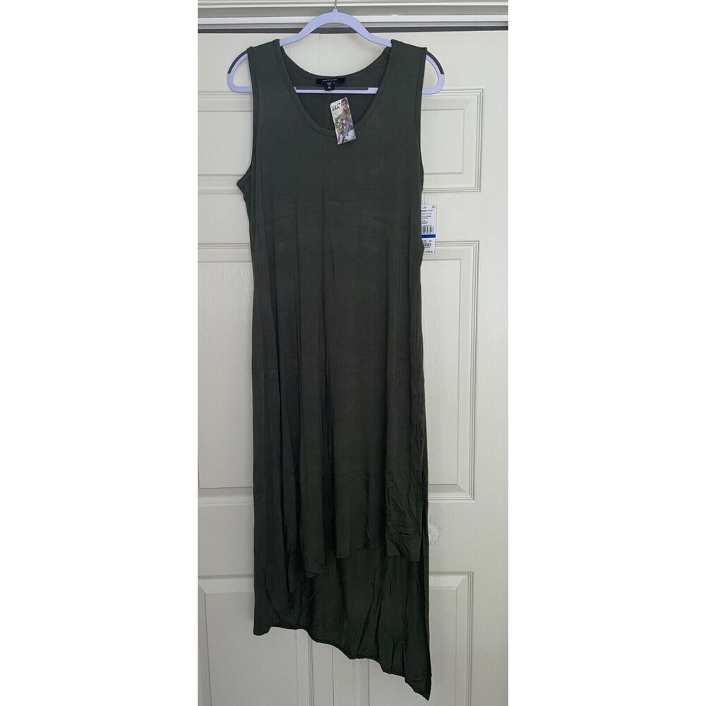 Karen Kane Desert Gypsy Stevie Stretch Asymmetrical Hem Tank XL Dress NWT